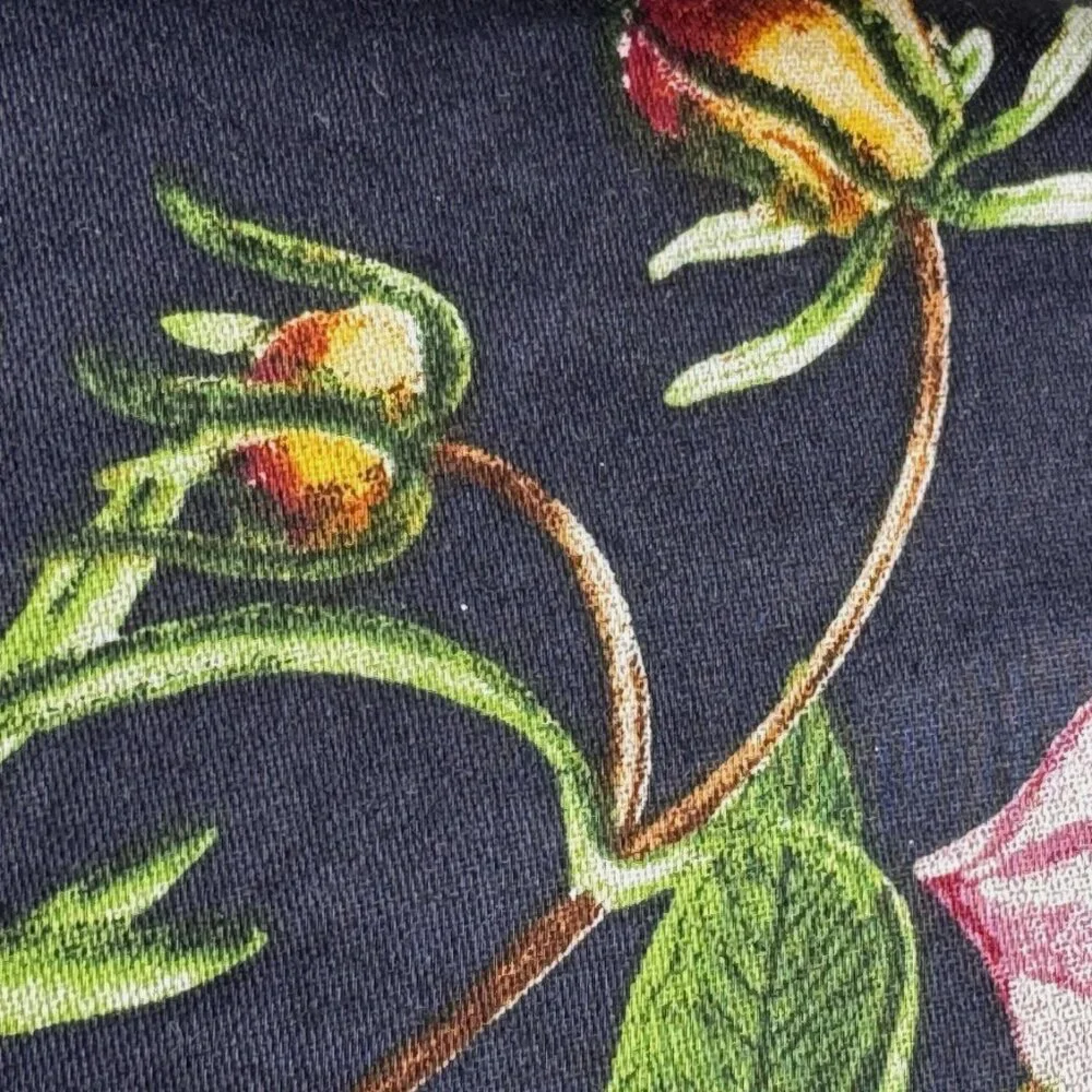 NEW 3pc Christian Lacroix KING Duvet Cover Shams Set Cotton Garden Floral